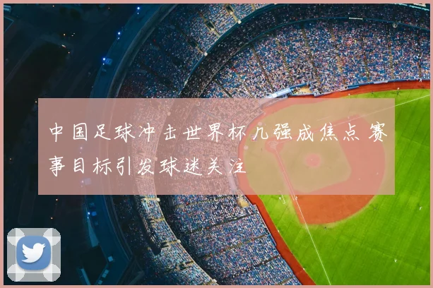 中国足球冲击世界杯几强成焦点 赛事目标引发球迷关注
