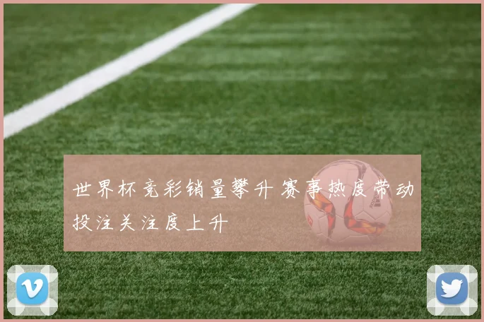 世界杯竞彩销量攀升 赛事热度带动投注关注度上升