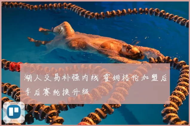 湖人交易补强内线 霍姆格伦加盟后季后赛轮换升级