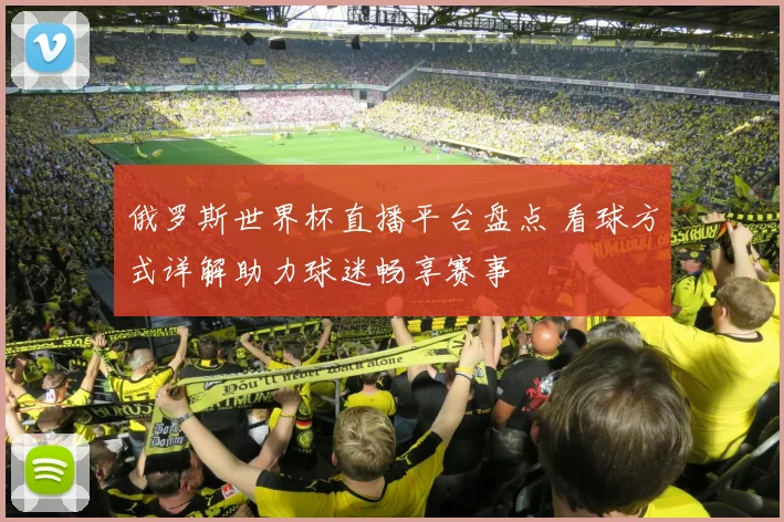 俄罗斯世界杯直播平台盘点 看球方式详解助力球迷畅享赛事